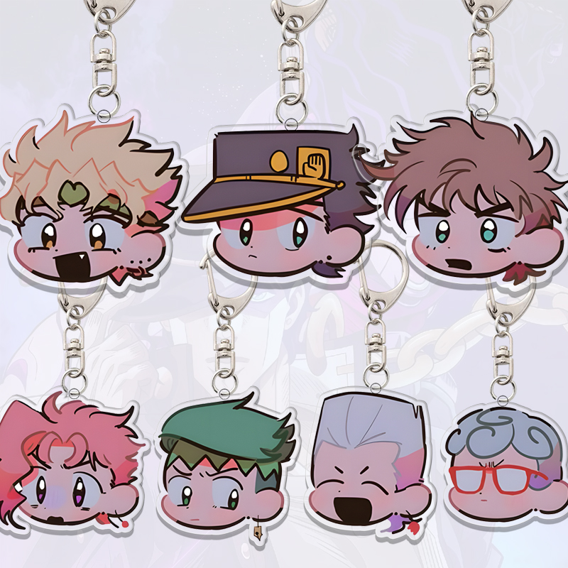 Supply Event - จี้พวงกุญแจตกแต่ง JoJo's Bizarre Adventure น่ารัก ของตกแต่งกระเป๋า