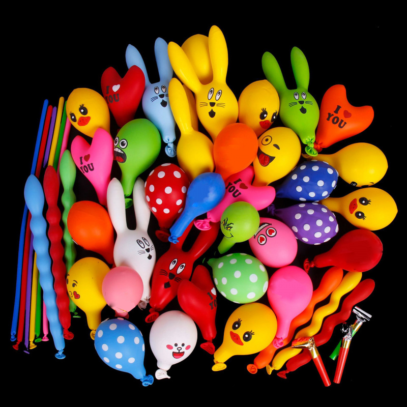 ลูกโป่งเป่าลมรูปการ์ตูนสัตว์ เ - Balloon Pump Hand บทวิจารณ์และราคา
