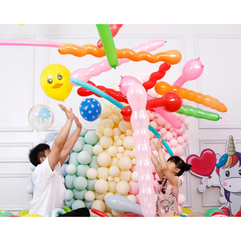 ลูกโป่งเป่าลมรูปการ์ตูนสัตว์ เ - Balloon Pump Hand บทวิจารณ์และราคา