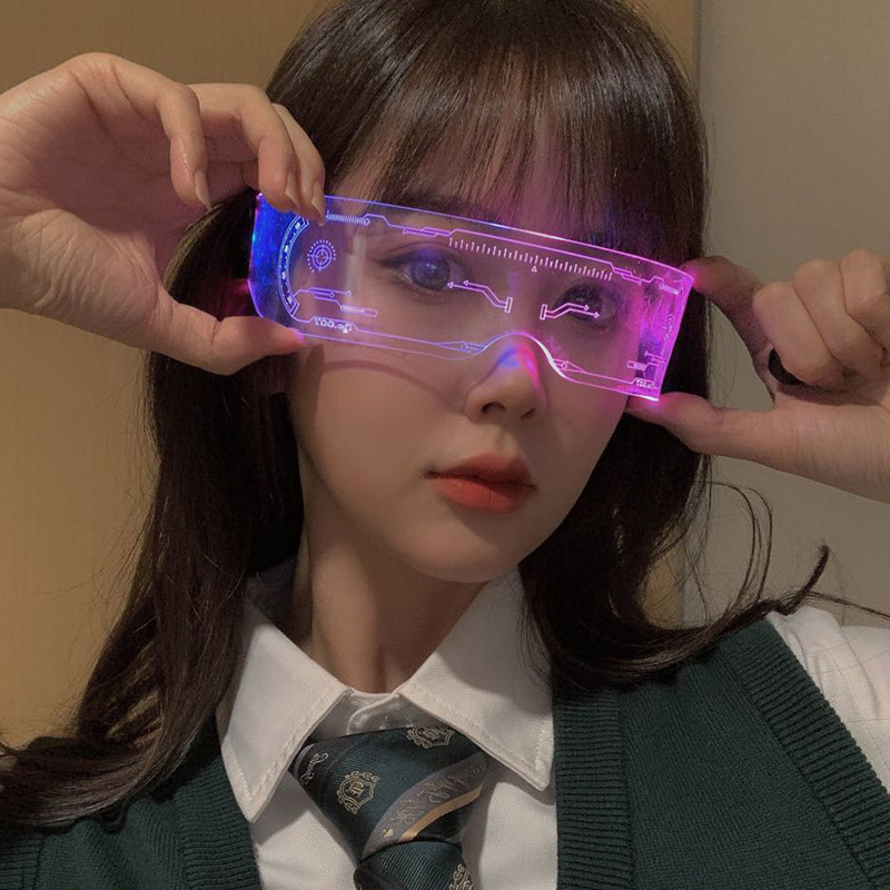 แว่นตา LED ส่องสว่างหลากสี แว่ - Neon Sign Party บทวิจารณ์และราคา