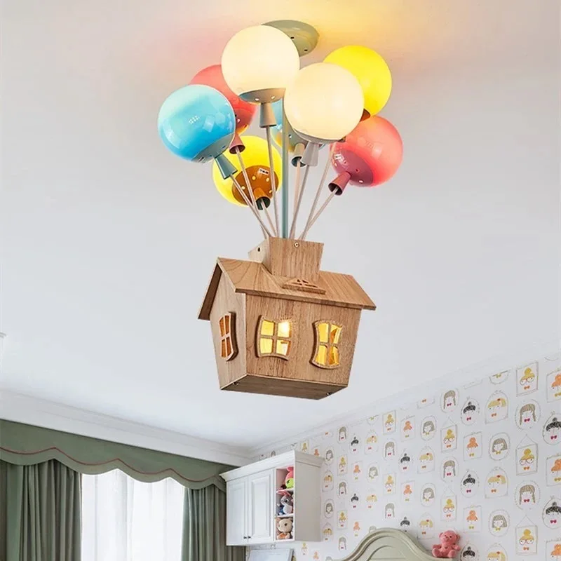 โคมไฟเพดานบอลลูนการ์ตูนสมัยใหม - Led Balloon Light บทวิจารณ์และราคา