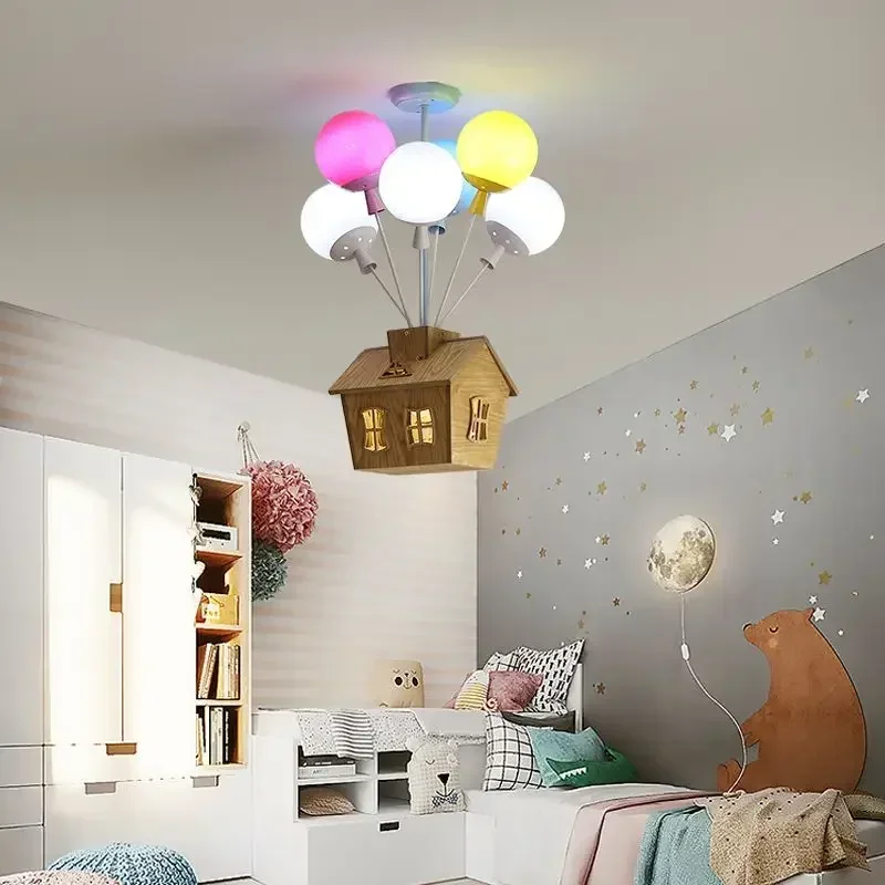 โคมไฟเพดานบอลลูนการ์ตูนสมัยใหม - Led Balloon Light บทวิจารณ์และราคา