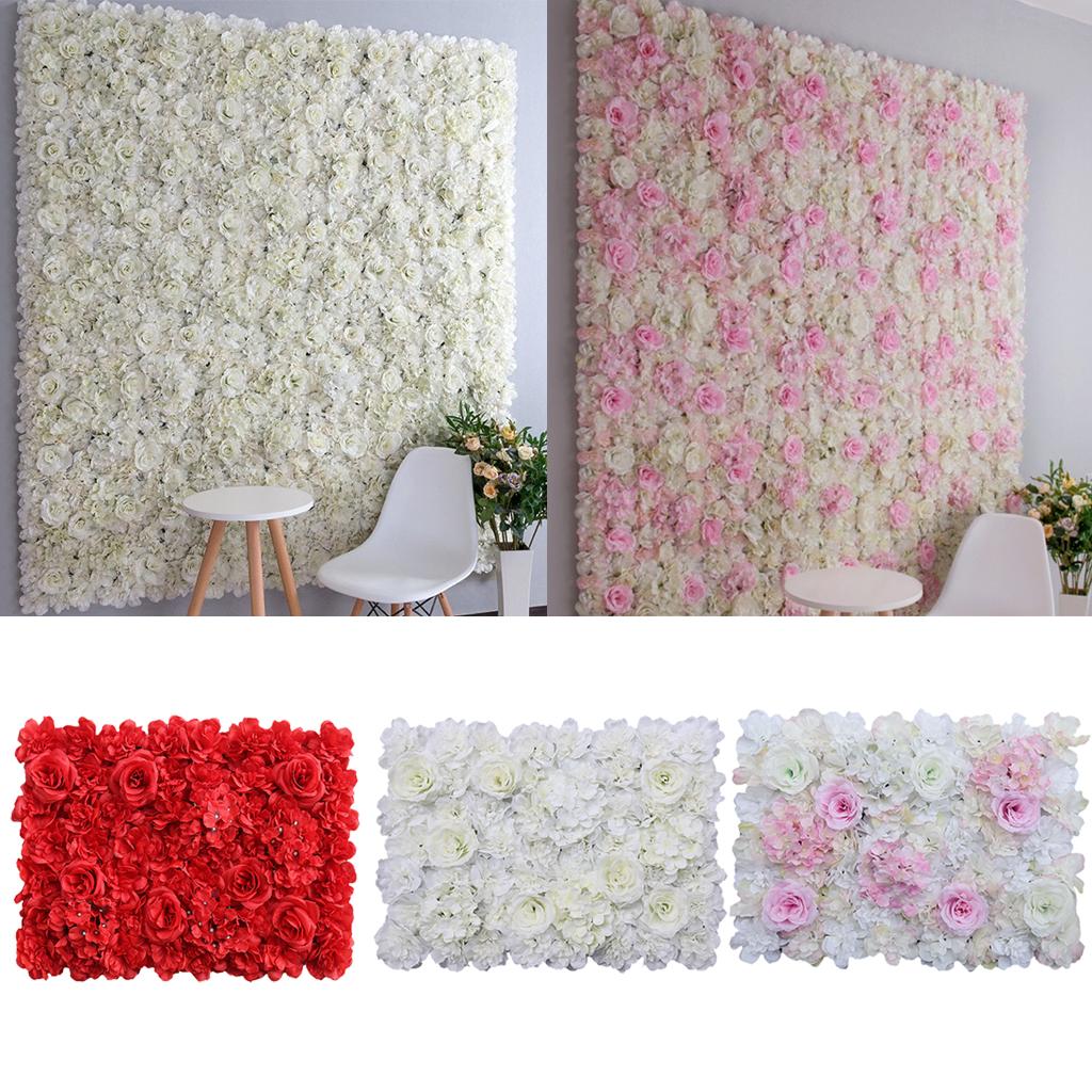 แผงดอกไม้ประดิษฐ์สำหรับงานแต่ง - Flower Wall Panel บทวิจารณ์และราคา