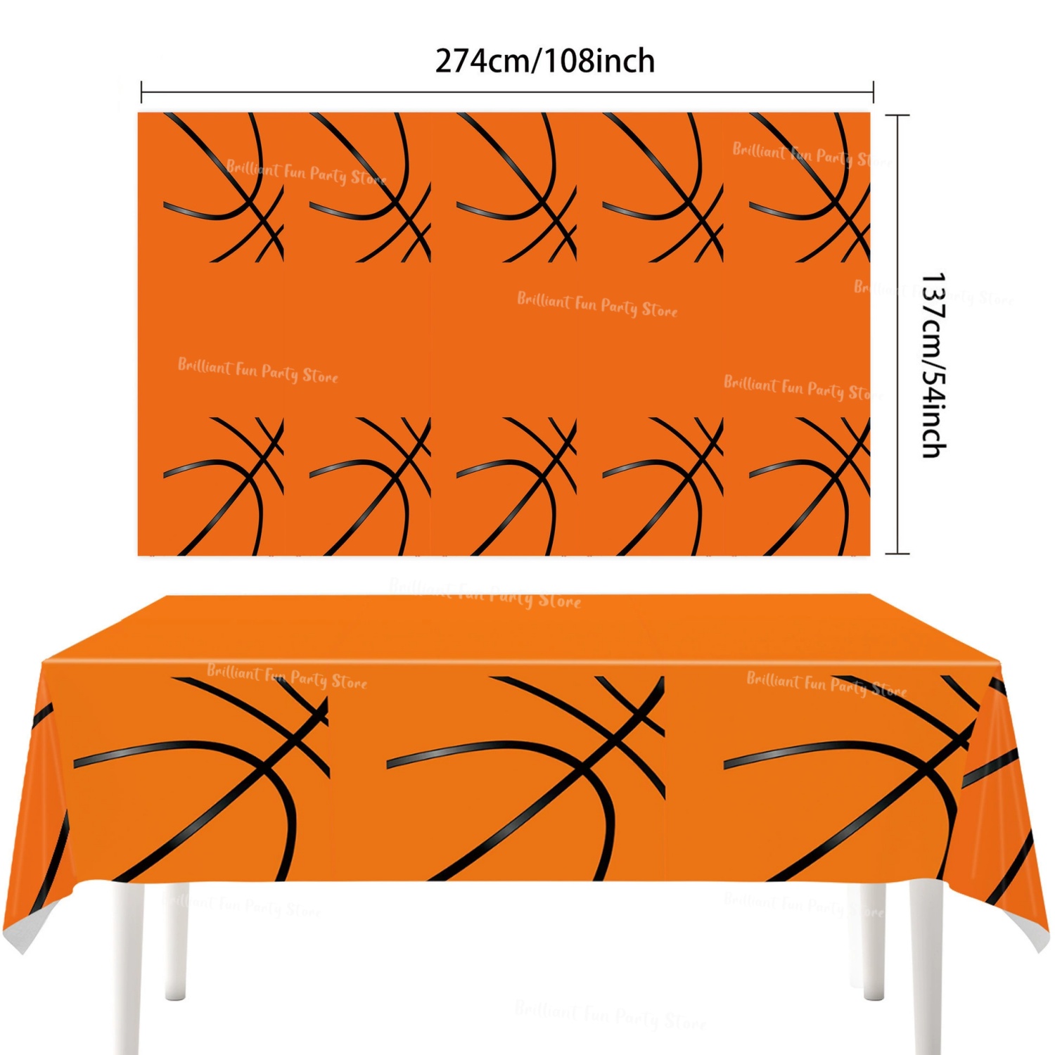 ผ้าปูโต๊ะธีมฟุตบอลบาสเก็ตบอล ต - Table Cloth Disposable บทวิจารณ์และราคา
