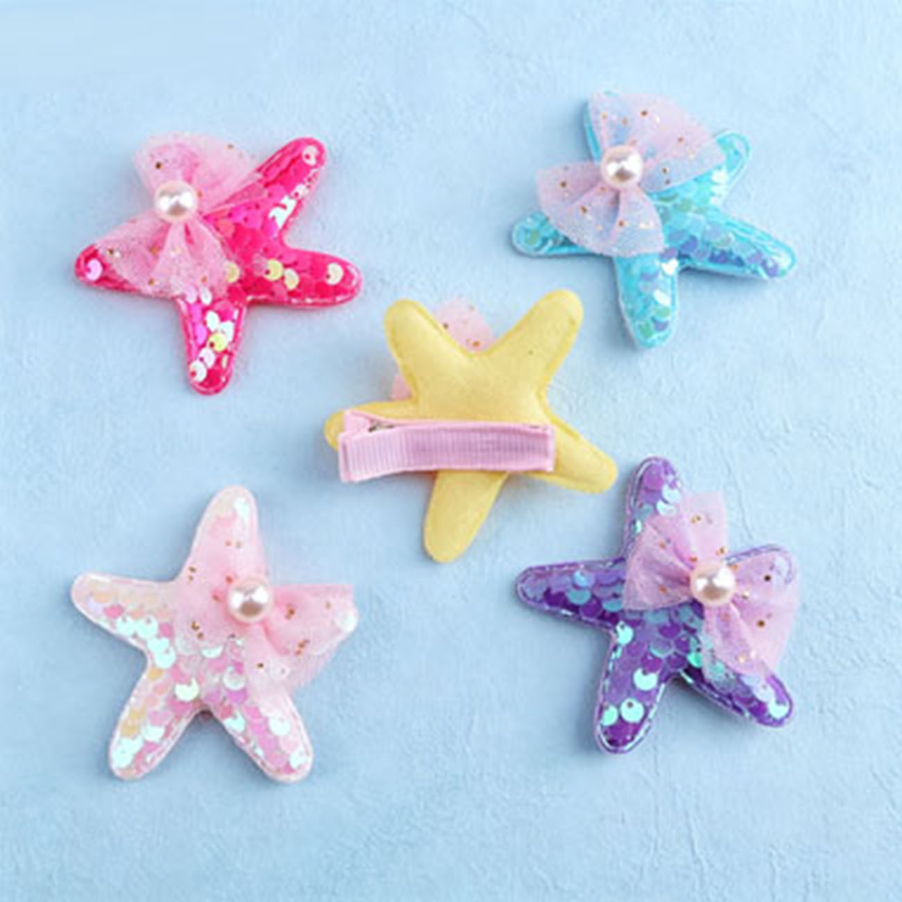 กิ๊บติดผมรูปปลาดาวประดับเลื่อม - Glitter Tablecloth บทวิจารณ์และราคา