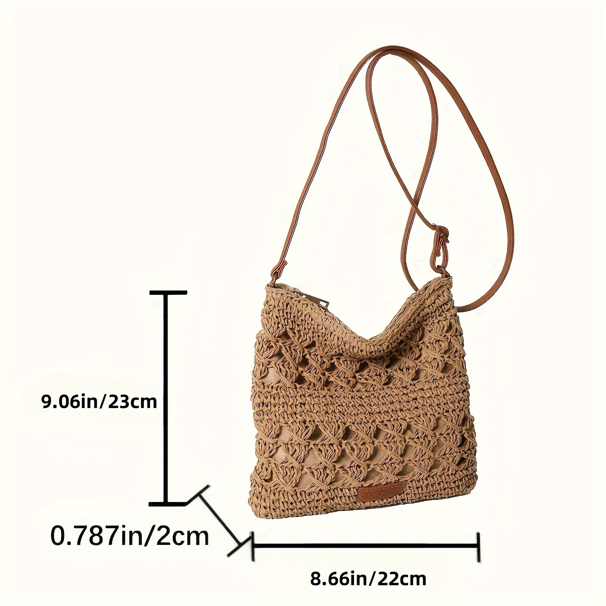 Chic Handmade กระดาษฟางกระเป๋า - Paper Straw Color บทวิจารณ์และราคา