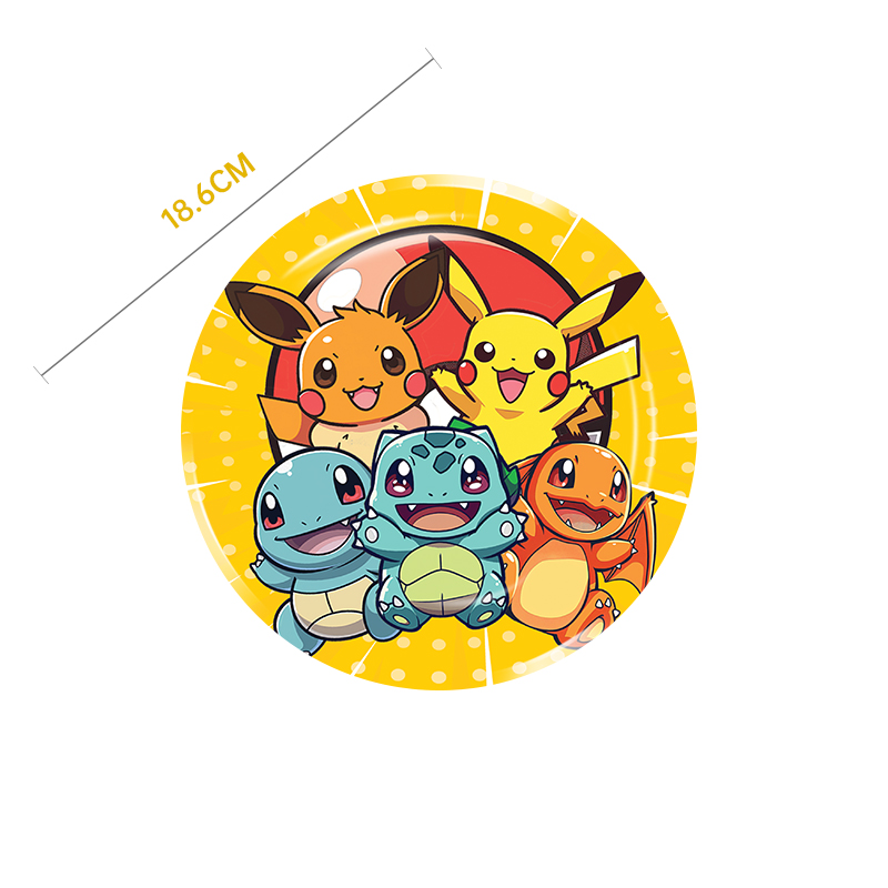 Pokemon วันเกิด Party Disposab - Table Cloth Disposable บทวิจารณ์และราคา