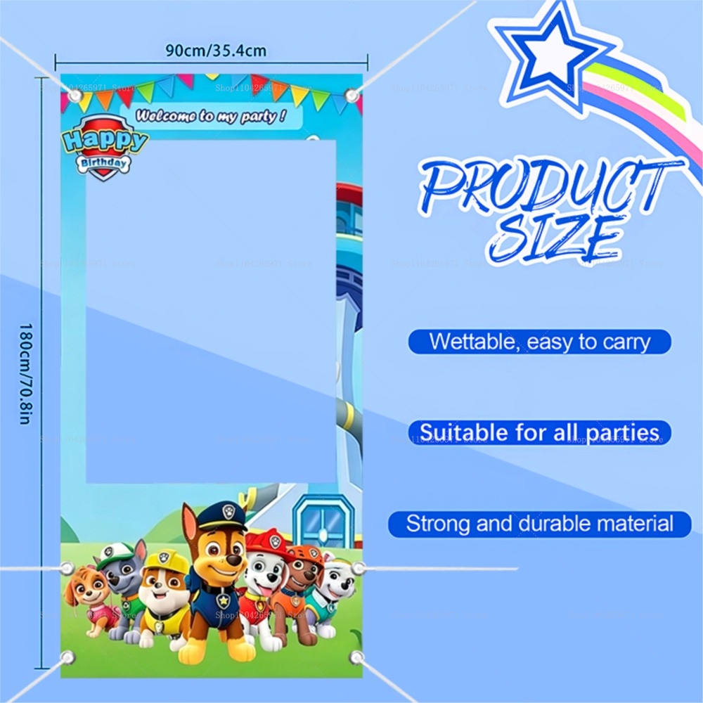 กรอบรูปถ่ายทีมสุนัขพาวพาโทรลน่ - Photo Booth Frame บทวิจารณ์และราคา