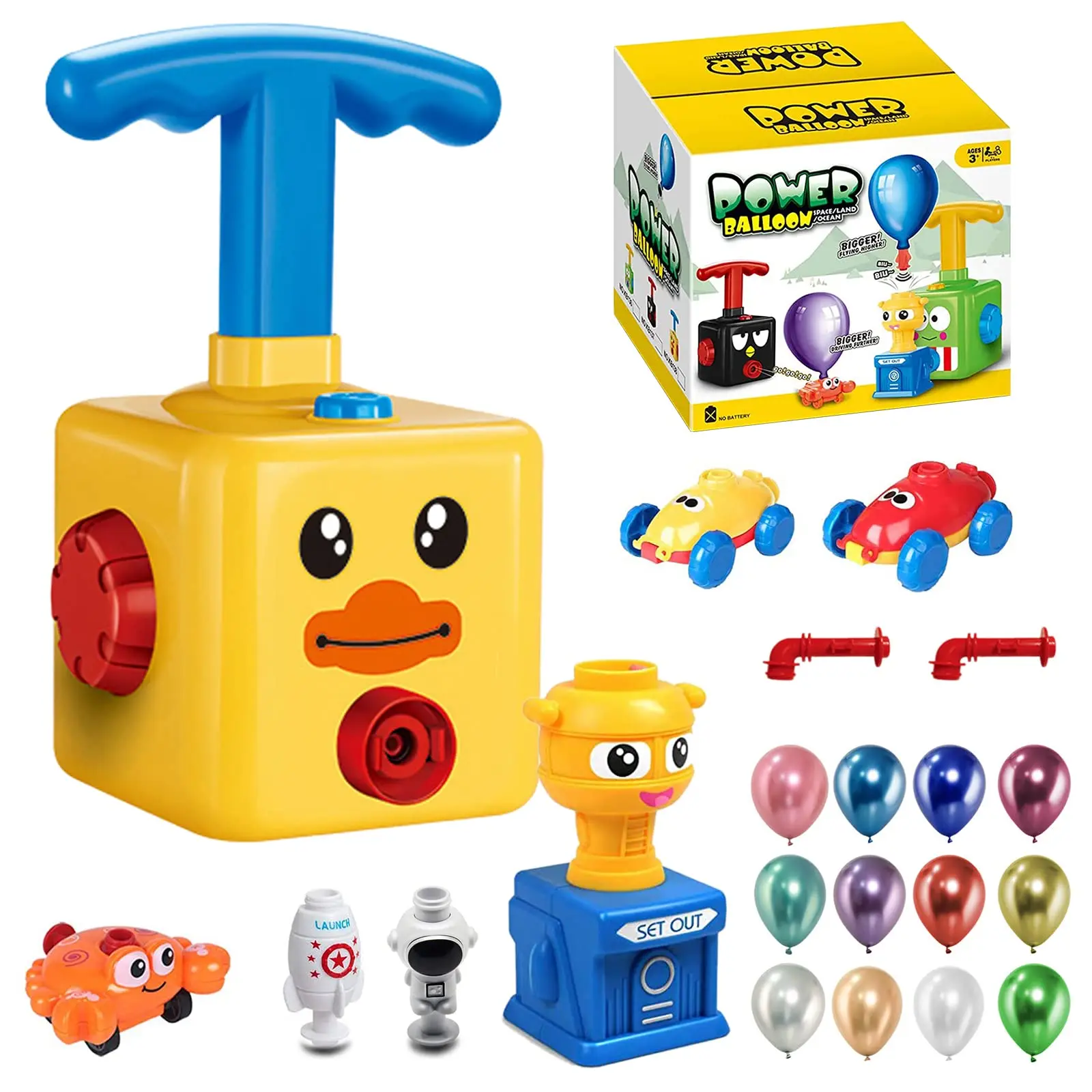 ของเล่นรถยิงบอลลูนสำหรับเด็กพร - Balloon Pump Hand บทวิจารณ์และราคา