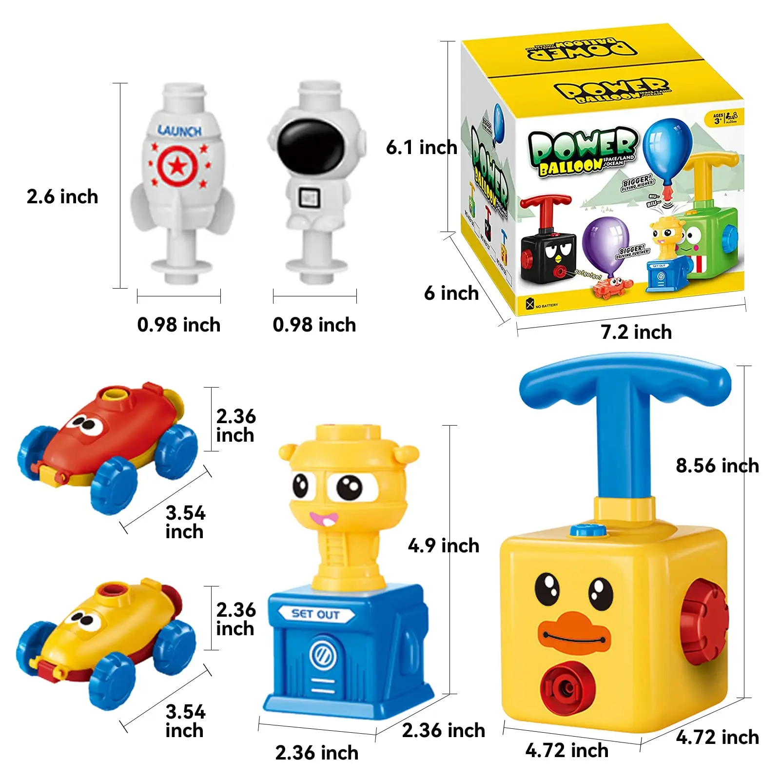 ของเล่นรถยิงบอลลูนสำหรับเด็กพร - Balloon Pump Hand บทวิจารณ์และราคา