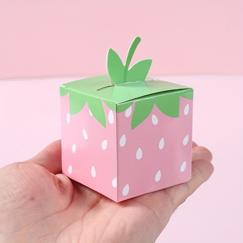 กล่องกระดาษลายผลไม้สตรอว์เบอร์ - Event Party Box บทวิจารณ์และราคา