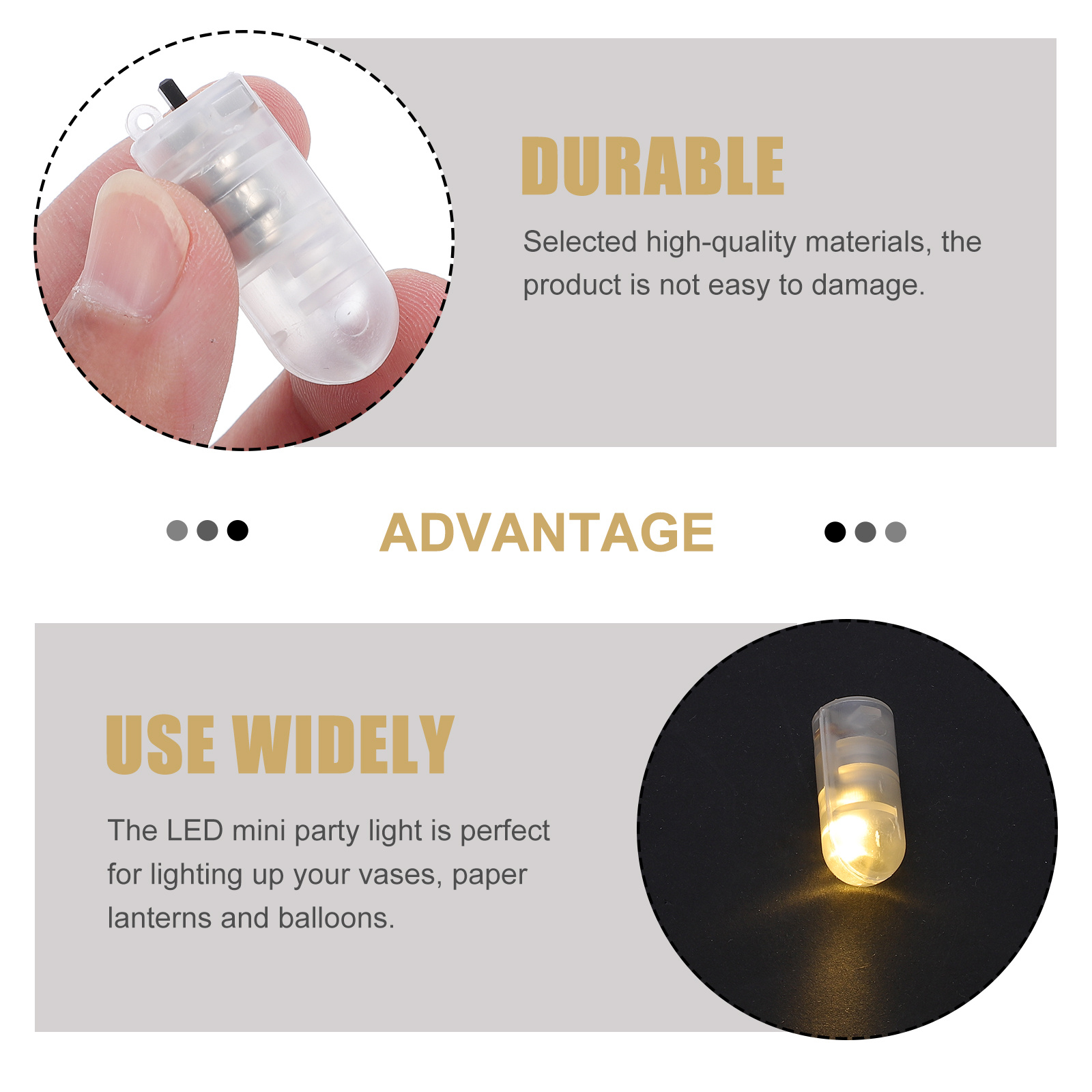 ไฟบอลลูน LED 30 ชิ้น หลอดไฟทรง - Led Balloon Light บทวิจารณ์และราคา