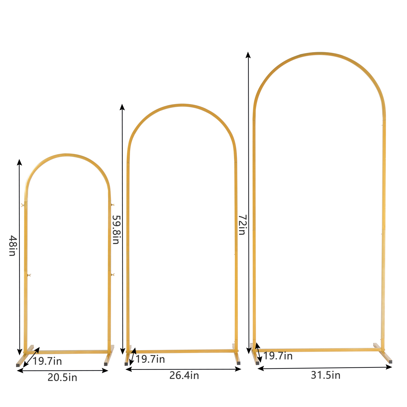 ชุดโครงโค้งโลหะสีทอง 3 ชิ้น, ข - Balloon Arch Kit บทวิจารณ์และราคา