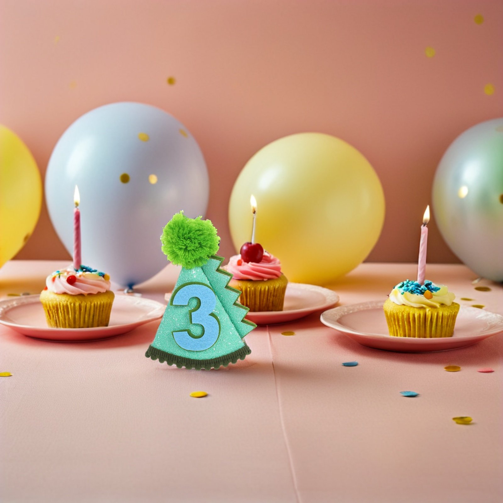 หมวกวันเกิดไดโนเสาร์ ทรงกรวยสี - Party Hat Cone บทวิจารณ์และราคา