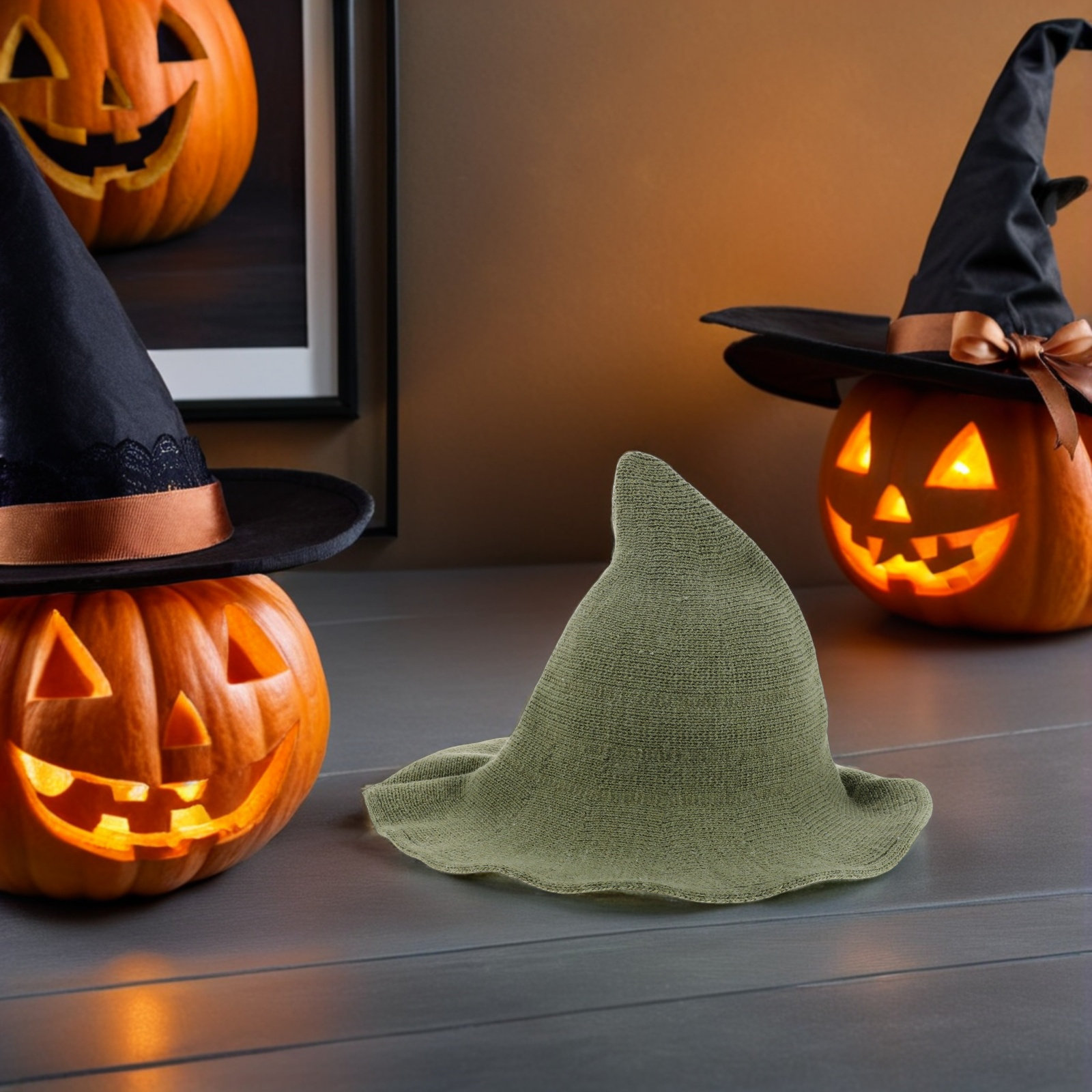 หมวกแม่มดสีเขียวสำหรับผู้ชาย ท - Party Hat Cone บทวิจารณ์และราคา