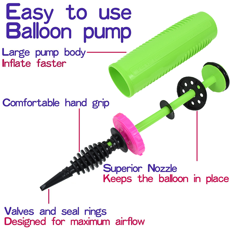 ที่ปั๊มลูกโป่งพลาสติกแบบมือถือ - Balloon Pump Hand บทวิจารณ์และราคา