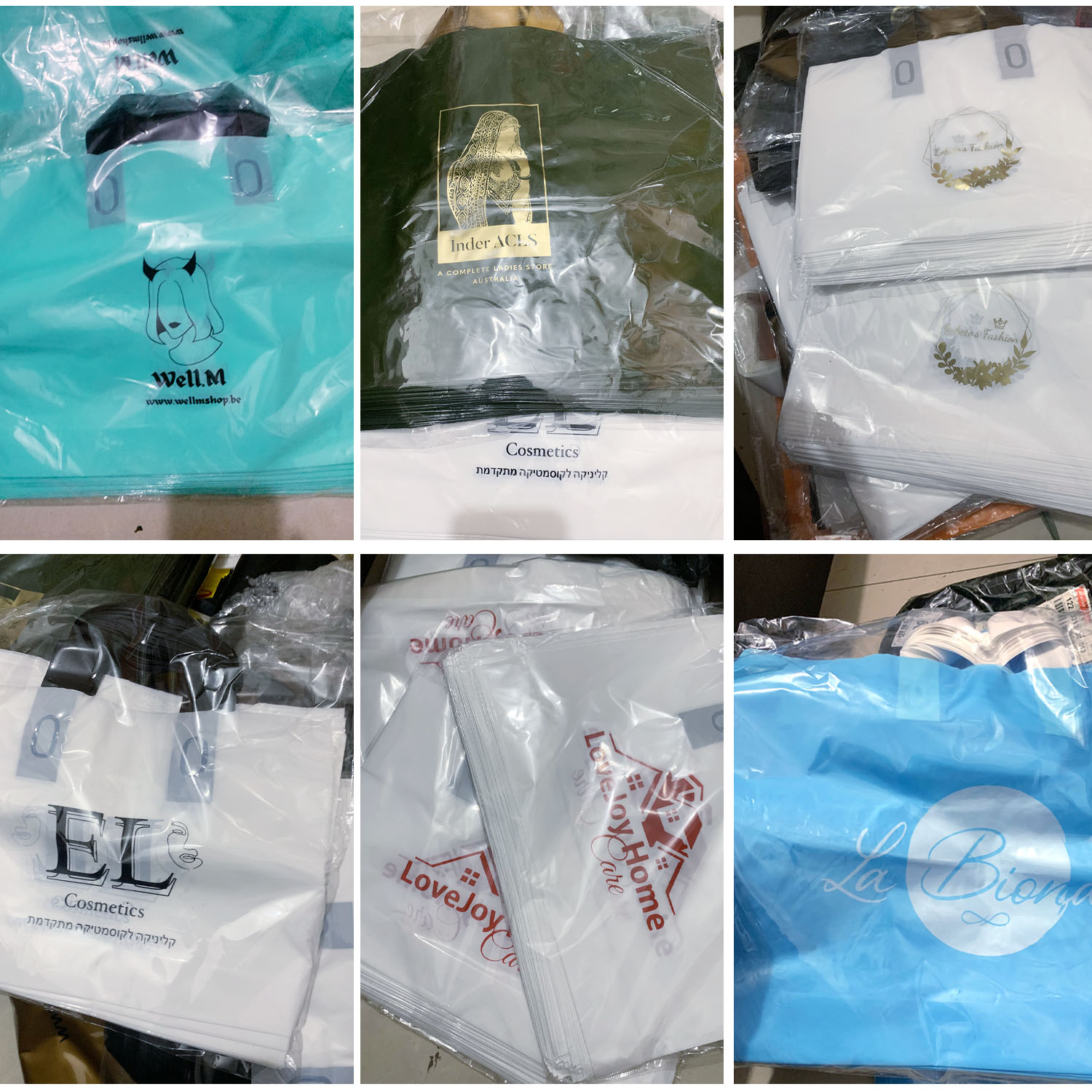 ถุงช้อปปิ้งพลาสติกพิมพ์โลโก้ตา - Event Party Shop บทวิจารณ์และราคา